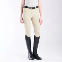 Hadley High-Rise Breeches By SmartPak - Knee Patch -Ovatio Horse Shop 33067 tan bom 2262