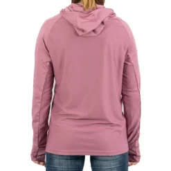 Mobile Cooling Hoodie -Ovatio Horse Shop 33174 plum back onmodel