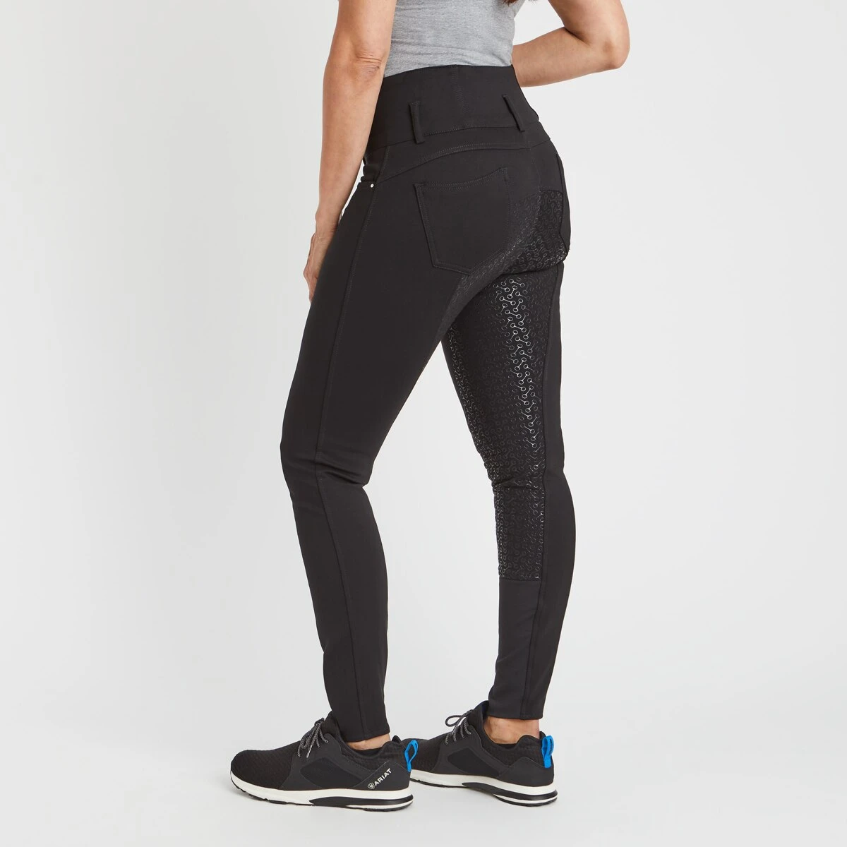 Horze Tara High Waist Silicone Full Seat Breeches 3 Horze Tara High Waist Silicone Full Seat Breeches - Image 3