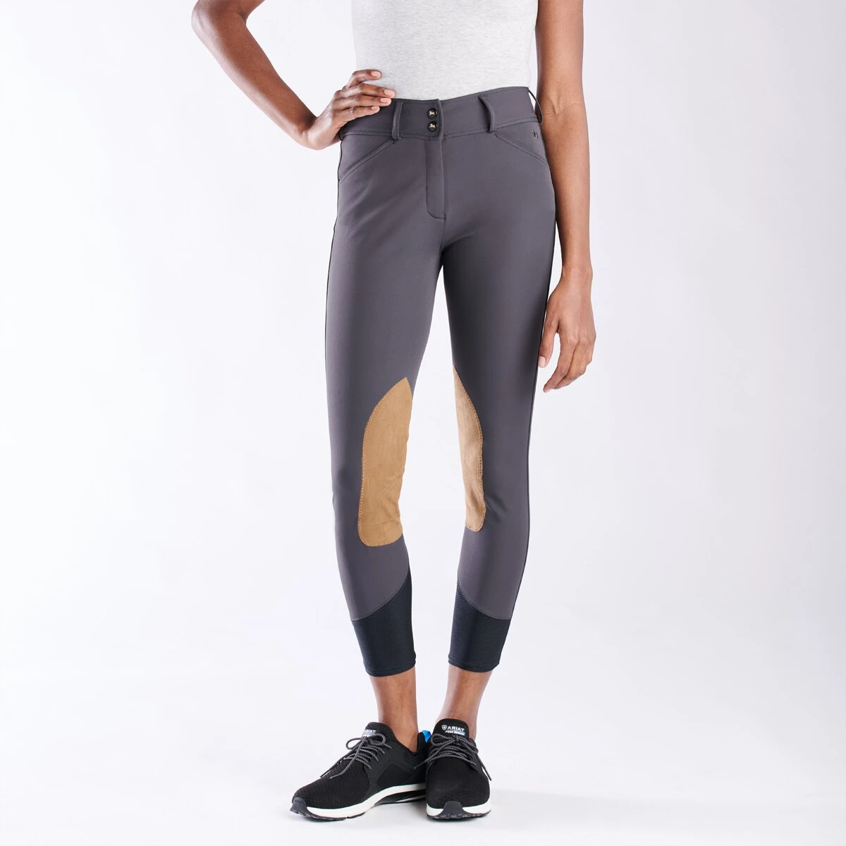 RJ Classics Anna Mid-rise Knee Patch Breech 2 RJ Classics Anna Mid-rise Knee Patch Breech - Image 2