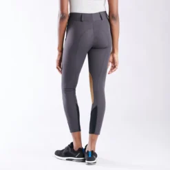 RJ Classics Anna Mid-rise Knee Patch Breech 12 RJ Classics Anna Mid-rise Knee Patch Breech -Ovatio Horse Shop 33197 graphite bom 2354