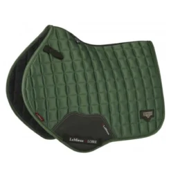 LeMieux Loire Classic Close Contact Square Saddle Pad -Ovatio Horse Shop 33261 huntergreen