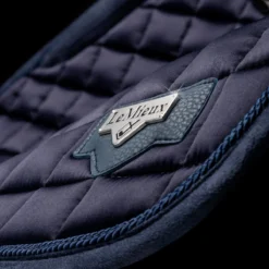 LeMieux Loire Classic Close Contact Square Saddle Pad -Ovatio Horse Shop 33261 navy dt 1