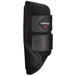 LeMieux Mesh Brushing Boots -Ovatio Horse Shop 33266 black 3