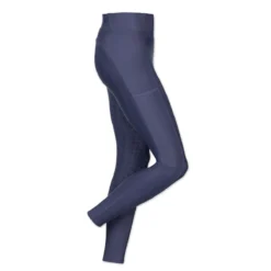 LeMieux Pull On Full Seat Silicone Breeches - Clearance! -Ovatio Horse Shop 33308 bluebell 2