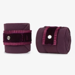 PS Of Sweden Ruffle Polo Bandages 10 PS Of Sweden Ruffle Polo Bandages -Ovatio Horse Shop 33334 wine 1