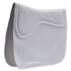 SmartPak Deluxe Memory Foam Dressage Saddle Pad -Ovatio Horse Shop 33389 white 8979