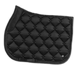 SmartPak Luxe Collection AP Saddle Pad -Ovatio Horse Shop 33396 black 1