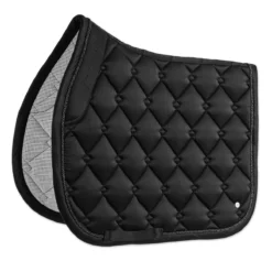 SmartPak Luxe Collection AP Saddle Pad -Ovatio Horse Shop 33396 black 2