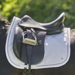 SmartPak Luxe Collection Dressage Saddle Pad -Ovatio Horse Shop 33397 white 8849