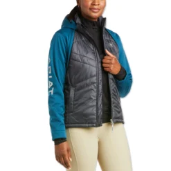 Ariat Respond Primaloft Jacket 9 Ariat Respond Primaloft Jacket -Ovatio Horse Shop 33412 eurasianteal jacket front