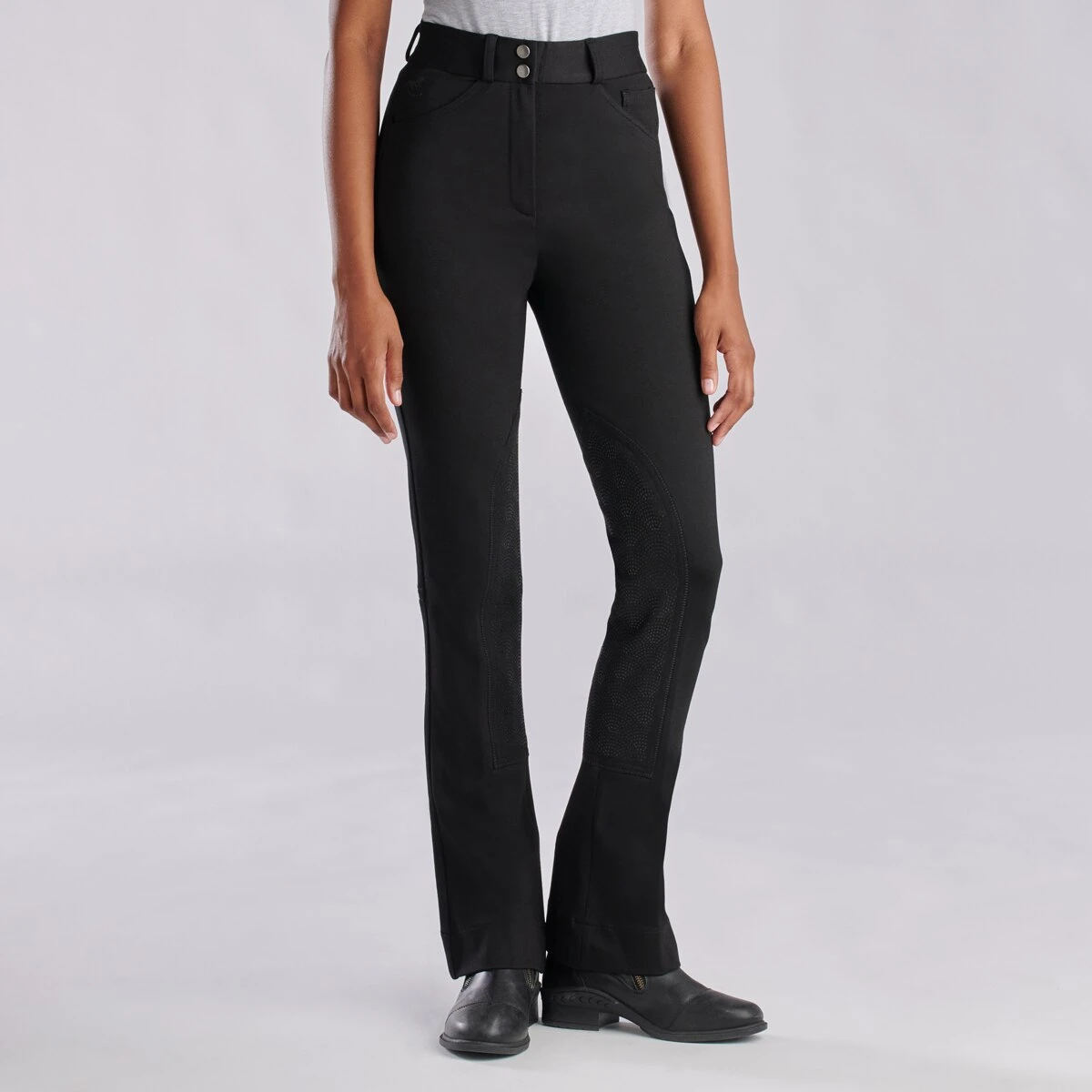 Piper Knit High-Rise Boot Cut Breeches By SmartPak - Knee Patch 7 Piper Knit High-Rise Boot Cut Breeches By SmartPak - Knee Patch - Image 7