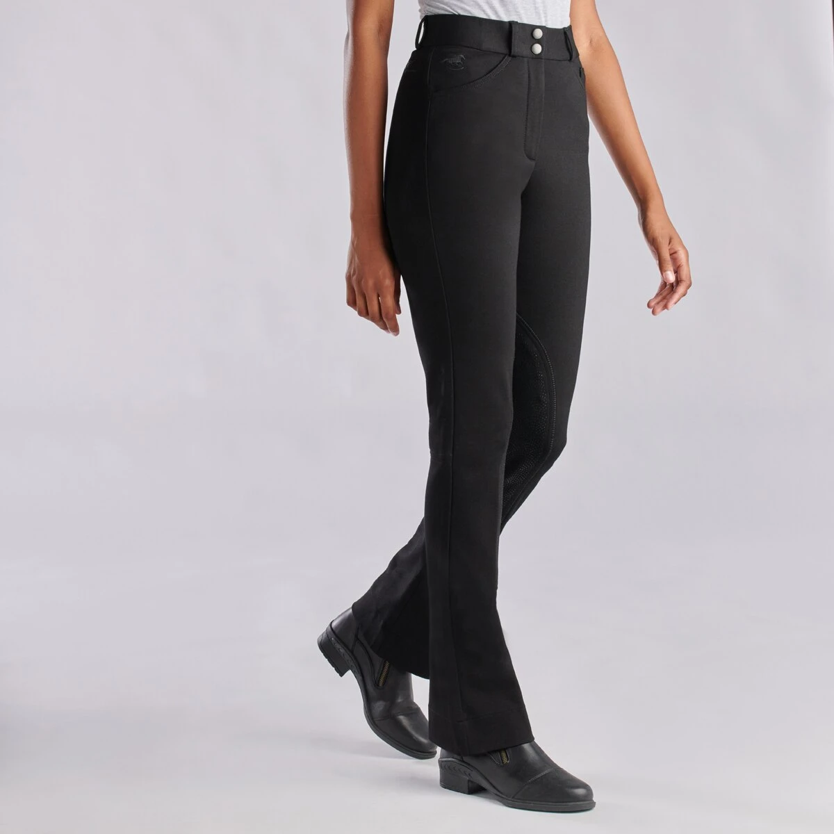 Piper Knit High-Rise Boot Cut Breeches By SmartPak - Knee Patch 6 Piper Knit High-Rise Boot Cut Breeches By SmartPak - Knee Patch - Image 6