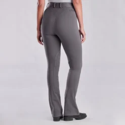 Piper Knit High-Rise Boot Cut Breeches By SmartPak - Knee Patch 15 Piper Knit High-Rise Boot Cut Breeches By SmartPak - Knee Patch -Ovatio Horse Shop 33427 charcoal 7766