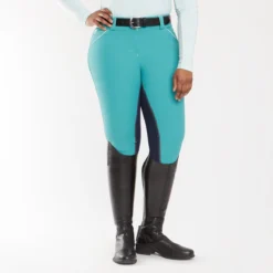 Piper Evolution Mid-rise Breeches By SmartPak - Full Seat - Clearance! -Ovatio Horse Shop 33428 darkeucalyptuslight 18627