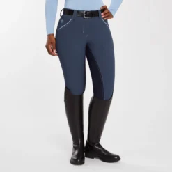 Piper Evolution Mid-rise Breeches By SmartPak - Full Seat -Ovatio Horse Shop 33428 darkridgebluelight 3656