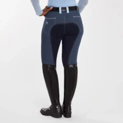 Piper Evolution Mid-rise Breeches By SmartPak - Full Seat -Ovatio Horse Shop 33428 darkridgebluelight 3666