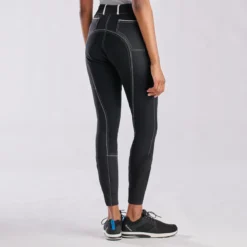 Piper Evolution High-Rise Breeches By SmartPak - Full Seat -Ovatio Horse Shop 33429 black white 8944