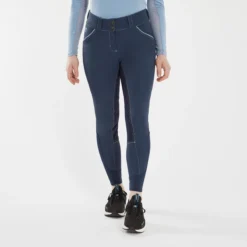 Piper Evolution High-Rise Breeches By SmartPak - Full Seat -Ovatio Horse Shop 33429 darkridgebluelight 8002