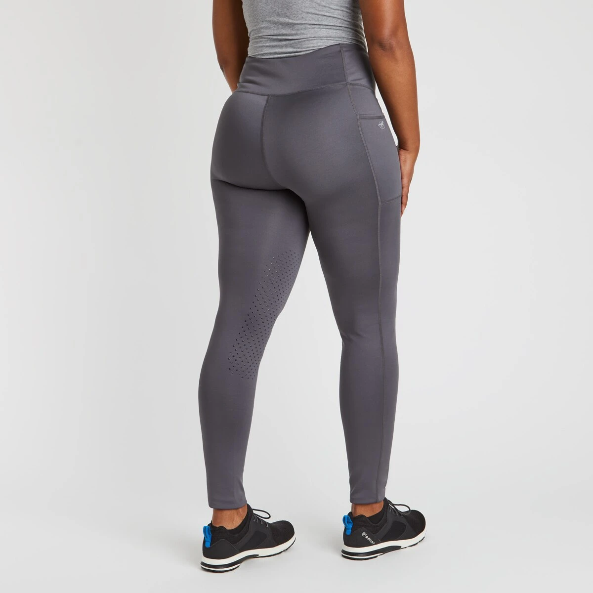 Piper Mid-Weight Tights By SmartPak - Knee Patch 3 Piper Mid-Weight Tights By SmartPak - Knee Patch - Image 3