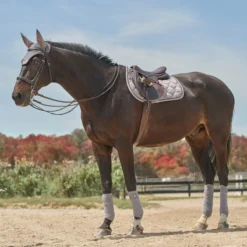 SmartPak Luxe Collection Polo Wraps - Clearance! -Ovatio Horse Shop 33486 grey l 1