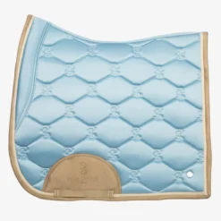 PS Of Sweden Suede Dressage Saddle Pad -Ovatio Horse Shop 33526 stoneblue 1