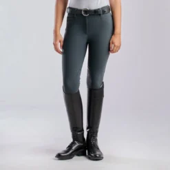 EGO7 EJ Jumping Knee Patch Breech -Ovatio Horse Shop 33617 dark grey 6639