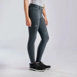 EGO7 EJ Jumping Knee Patch Breech -Ovatio Horse Shop 33617 dark grey 6650