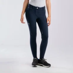 EGO7 EJ Jumping Knee Patch Breech -Ovatio Horse Shop 33617 navy 6581