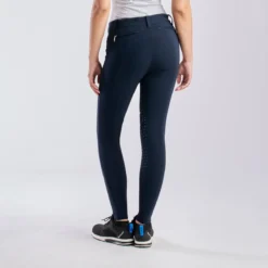 EGO7 EJ Jumping Knee Patch Breech -Ovatio Horse Shop 33617 navy 6586