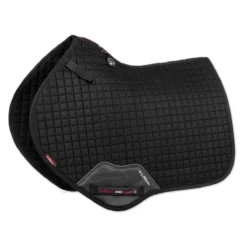 LeMieux Luxury Suede Close Contact Saddle Pad -Ovatio Horse Shop 33641 black 1