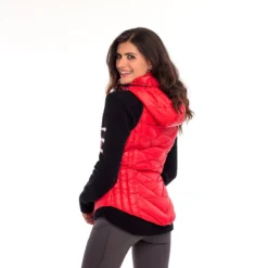 Goode Rider Power Luxe Vest -Ovatio Horse Shop 33670 paprika back