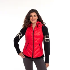 Goode Rider Power Luxe Vest -Ovatio Horse Shop 33670 paprika front