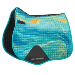 Weatherbeeta Prime Marble AP Pad -Ovatio Horse Shop 33800 blueorangeswirl 1