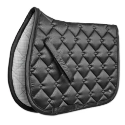 SmartPak Luxe Collection AP Saddle Pad - Embossed - Clearance! -Ovatio Horse Shop 33828 blackembossed 2
