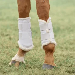 SmartPak Deluxe Fleece Lined Sport Boots -Ovatio Horse Shop 33907 white 7516