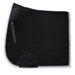 SmartPak Deluxe Dressage Saddle Pad With Mesh Spine And COOLMAX&reg; -Ovatio Horse Shop 33913 black 1