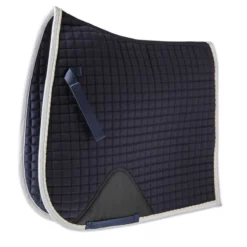 SmartPak Deluxe Dressage Saddle Pad With Mesh Spine And COOLMAX&reg; -Ovatio Horse Shop 33913 navy 2