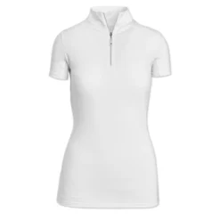 Hadley SunShield 1/4 Zip Short Sleeve By SmartPak -Ovatio Horse Shop 33993 whitewhite 1