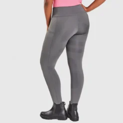 Piper Extended Silicone Grip Tights -Ovatio Horse Shop 33996 darkrose 34987 charcoal 28125 black 20404
