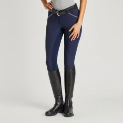 Hadley Bling Breeches By SmartPak- Full Seat -Ovatio Horse Shop 34029 navy 1