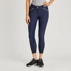 Hadley Bling Breeches By SmartPak- Full Seat -Ovatio Horse Shop 34029 navy 3