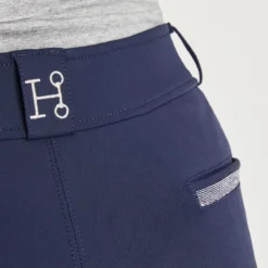 Hadley Bling Breeches By SmartPak- Full Seat -Ovatio Horse Shop 34029 navy 6