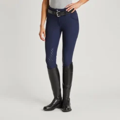 Hadley Curvy Fit Grip Breeches By SmartPak- Knee Patch 32 Hadley Curvy Fit Grip Breeches By SmartPak- Knee Patch -Ovatio Horse Shop 34030 navy 1