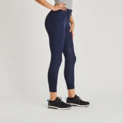 Hadley Curvy Fit Grip Breeches By SmartPak- Knee Patch 33 Hadley Curvy Fit Grip Breeches By SmartPak- Knee Patch -Ovatio Horse Shop 34030 navy 2