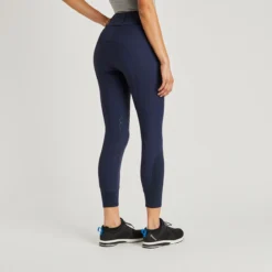 Hadley Curvy Fit Grip Breeches By SmartPak- Knee Patch 35 Hadley Curvy Fit Grip Breeches By SmartPak- Knee Patch -Ovatio Horse Shop 34030 navy 4