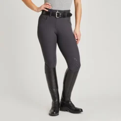 Hadley Curvy Fit Grip Breeches By SmartPak- Knee Patch 37 Hadley Curvy Fit Grip Breeches By SmartPak- Knee Patch -Ovatio Horse Shop 34030 shadow 1