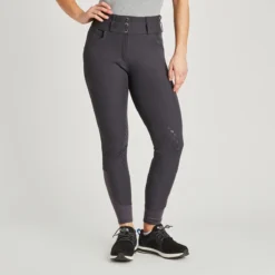 Hadley Curvy Fit Grip Breeches By SmartPak- Knee Patch 39 Hadley Curvy Fit Grip Breeches By SmartPak- Knee Patch -Ovatio Horse Shop 34030 shadow 3