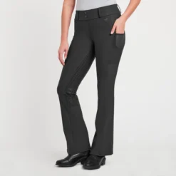 Piper Fusion Boot Cut Breech By SmartPak- Full Seat -Ovatio Horse Shop 34031 black 3a