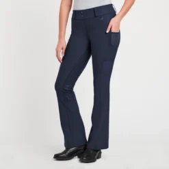 Piper Fusion Boot Cut Breech By SmartPak- Full Seat -Ovatio Horse Shop 34031 navy 3